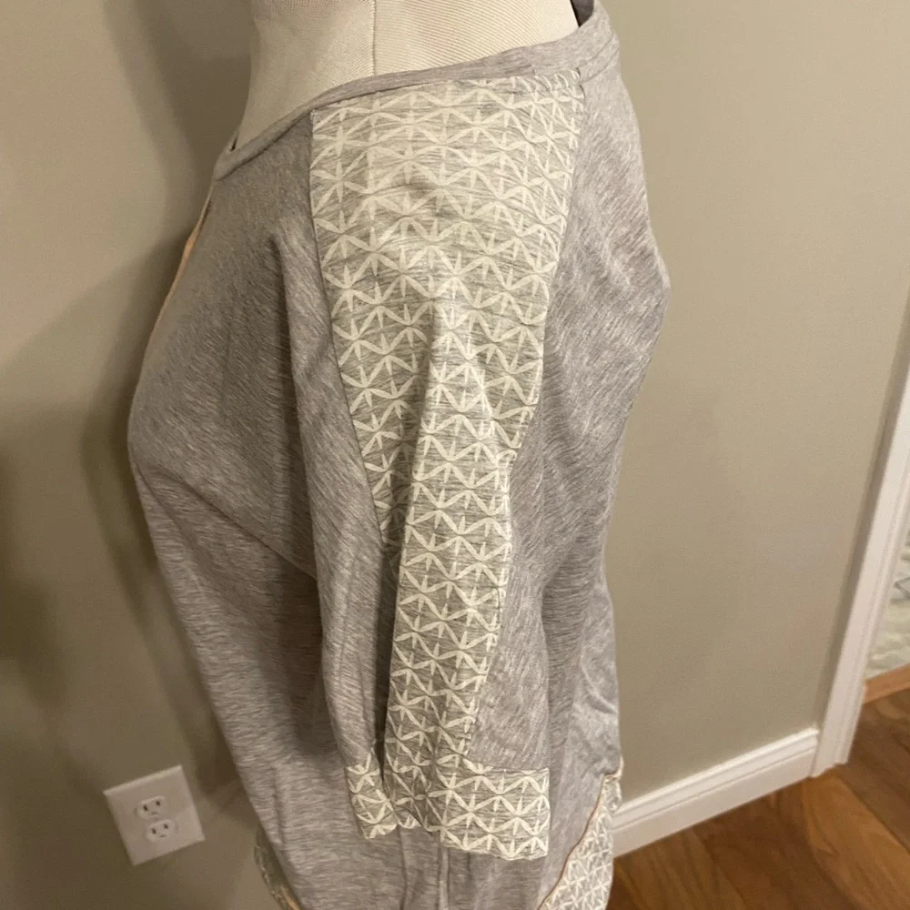 J. Crew Gray Boxy Short Sleeve T-Shirt